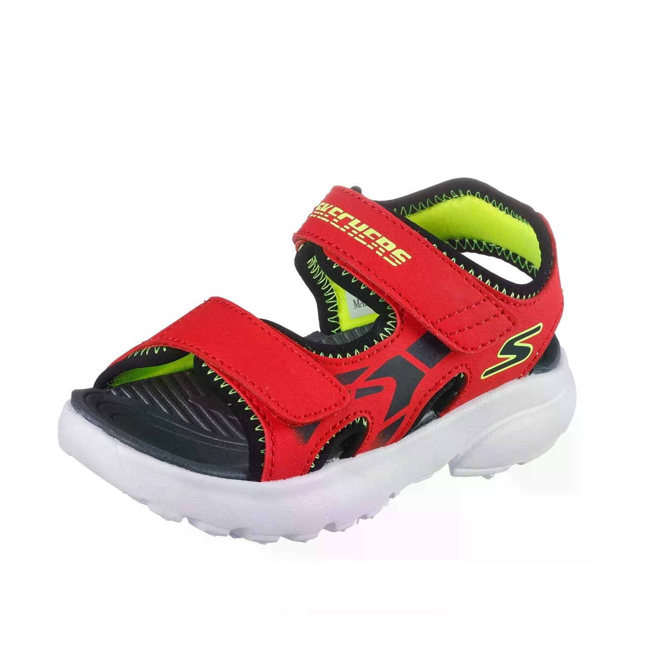 Scarpe da Bambino - SKECHERS Art. 406513NRDBK Colore RED BLACK Sandali
