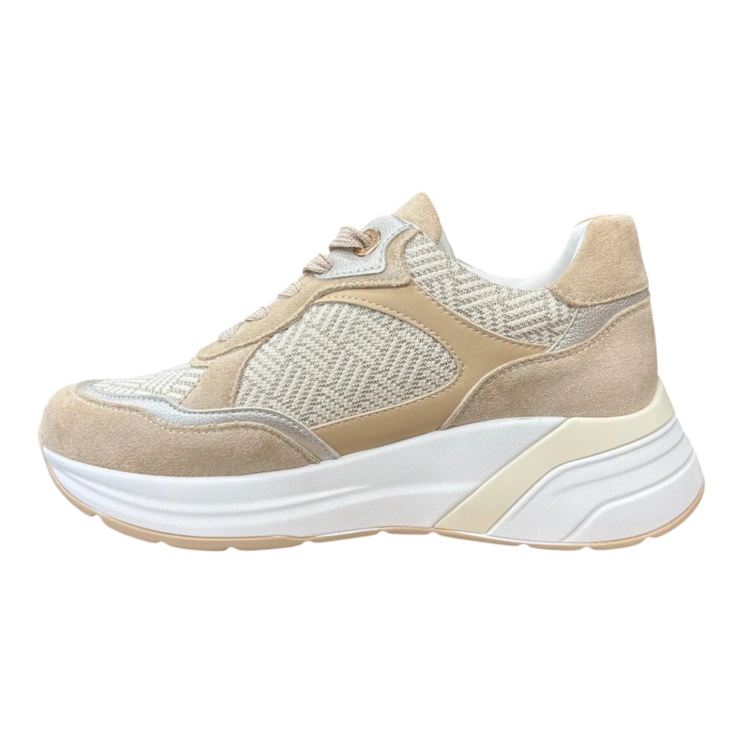 Scarpe da Donna - 4US PACIOTTI Art. 4BX173 BEIGE Sneakers