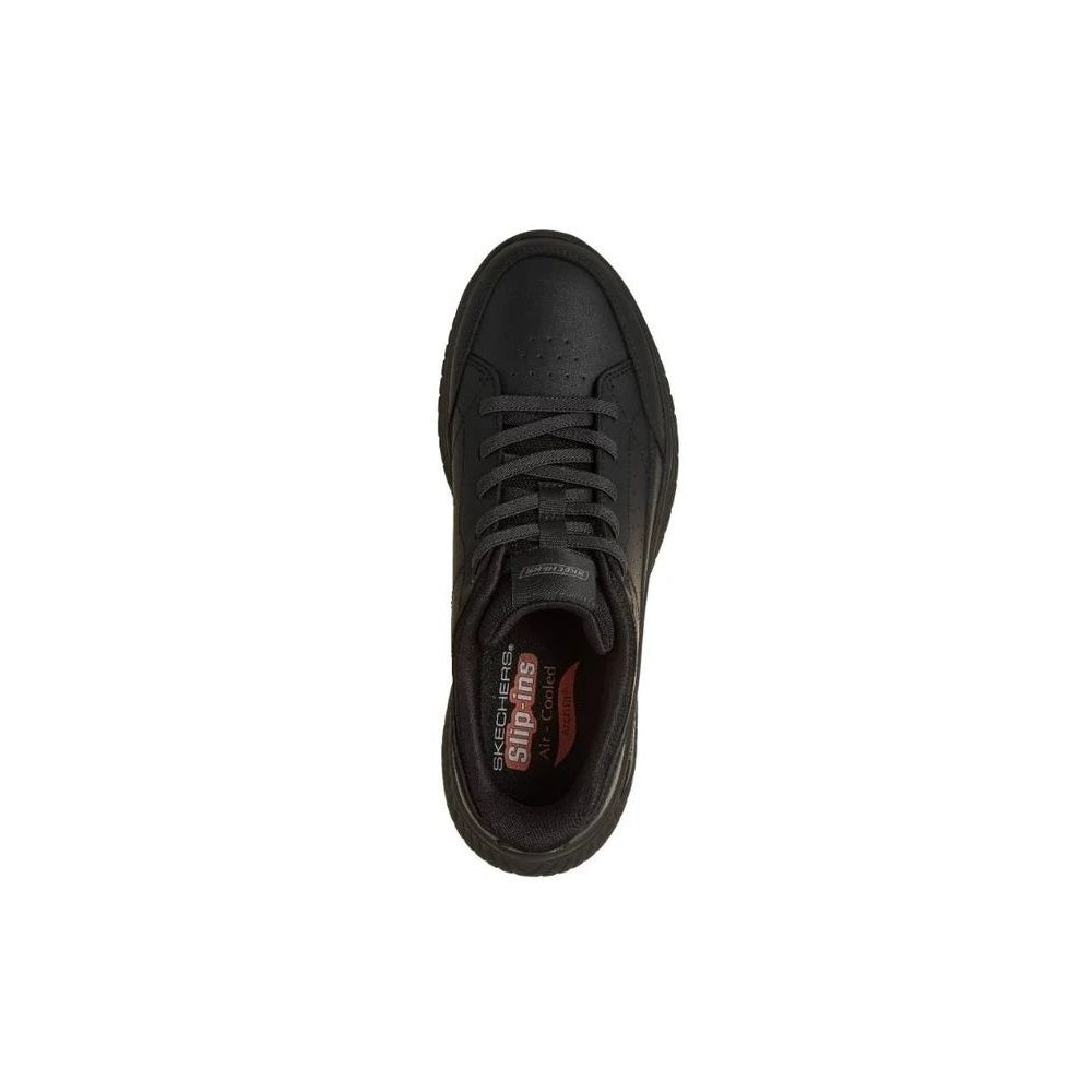 Scarpe da Uomo - SKECHERS Art. 205656BBK BLACK Sneakers ARCH FIT SLIP INS