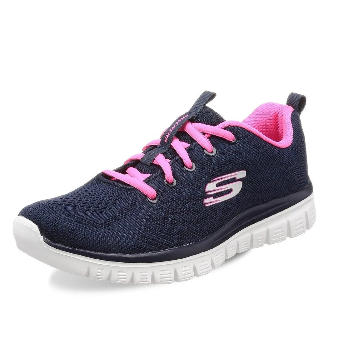 Scarpe da Donna - SKECHERS Art. 12615WNVHP NAVY PINK Sneakers