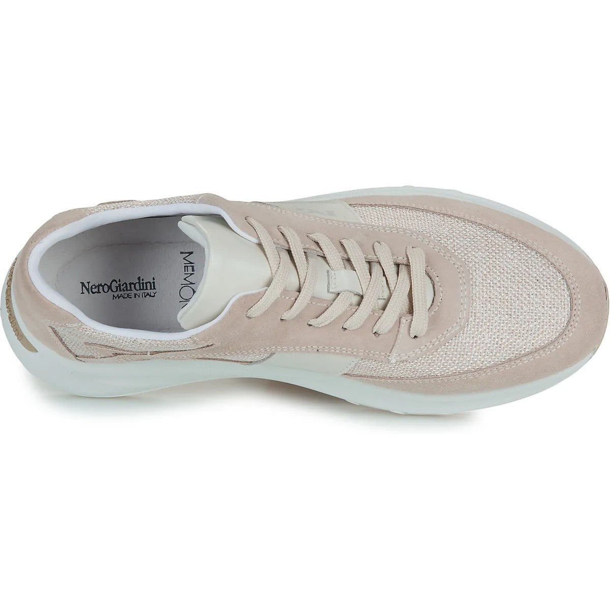 Scarpe da Donna - NERO GIARDINI Art. E615182D 677 LINO Sneakers