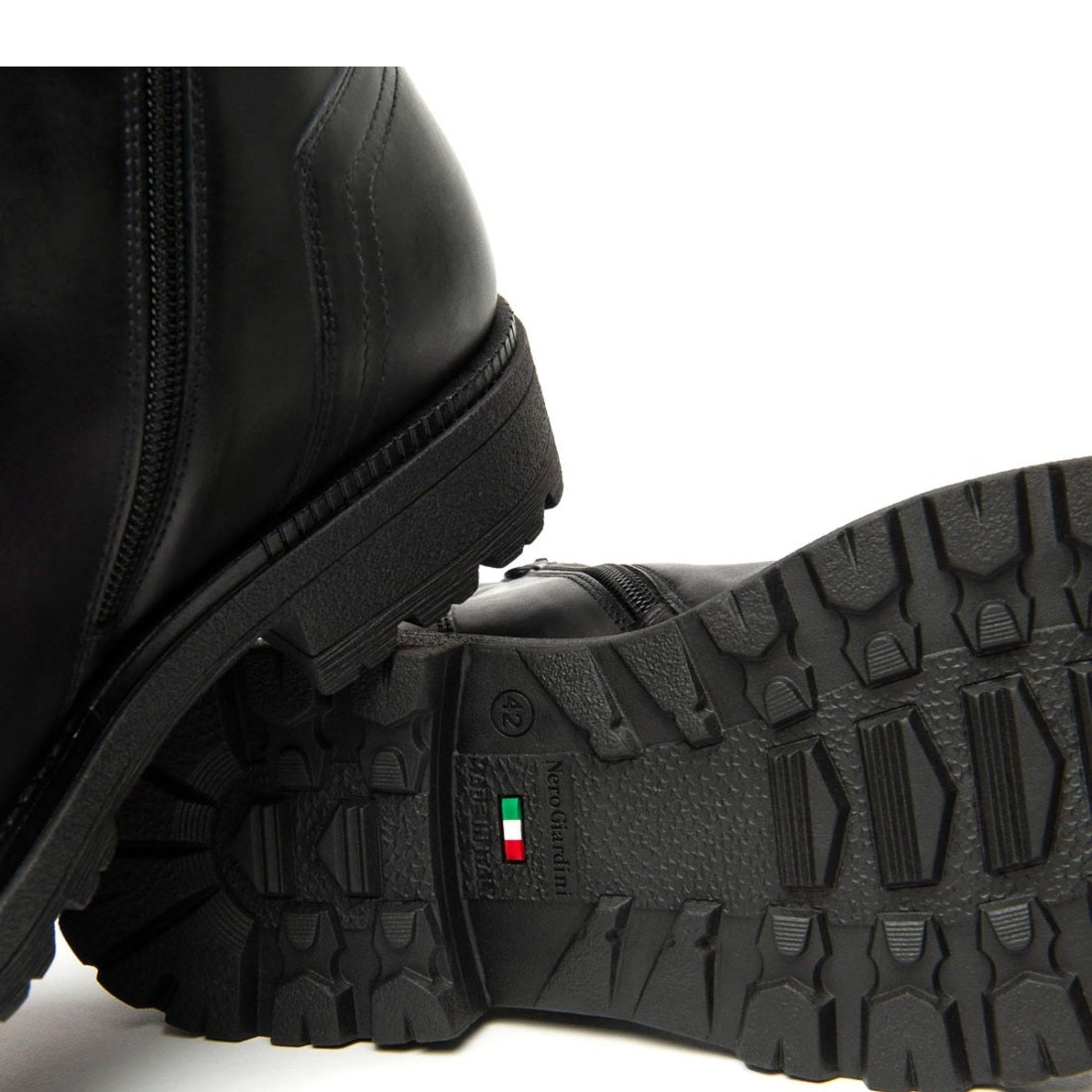 Scarpe da Uomo - NEROGIARDINI Art. I501010U 100 NERO Stivaletti