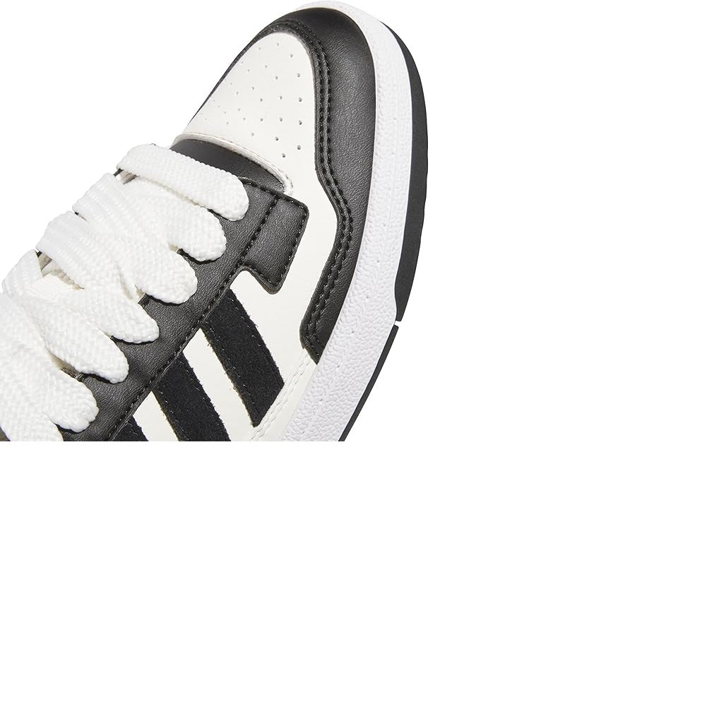 Scarpe Unisex Adulto- ADIDAS Art. RAPIDCOURTLOW JR0166 BLACK WHITE Sneakers