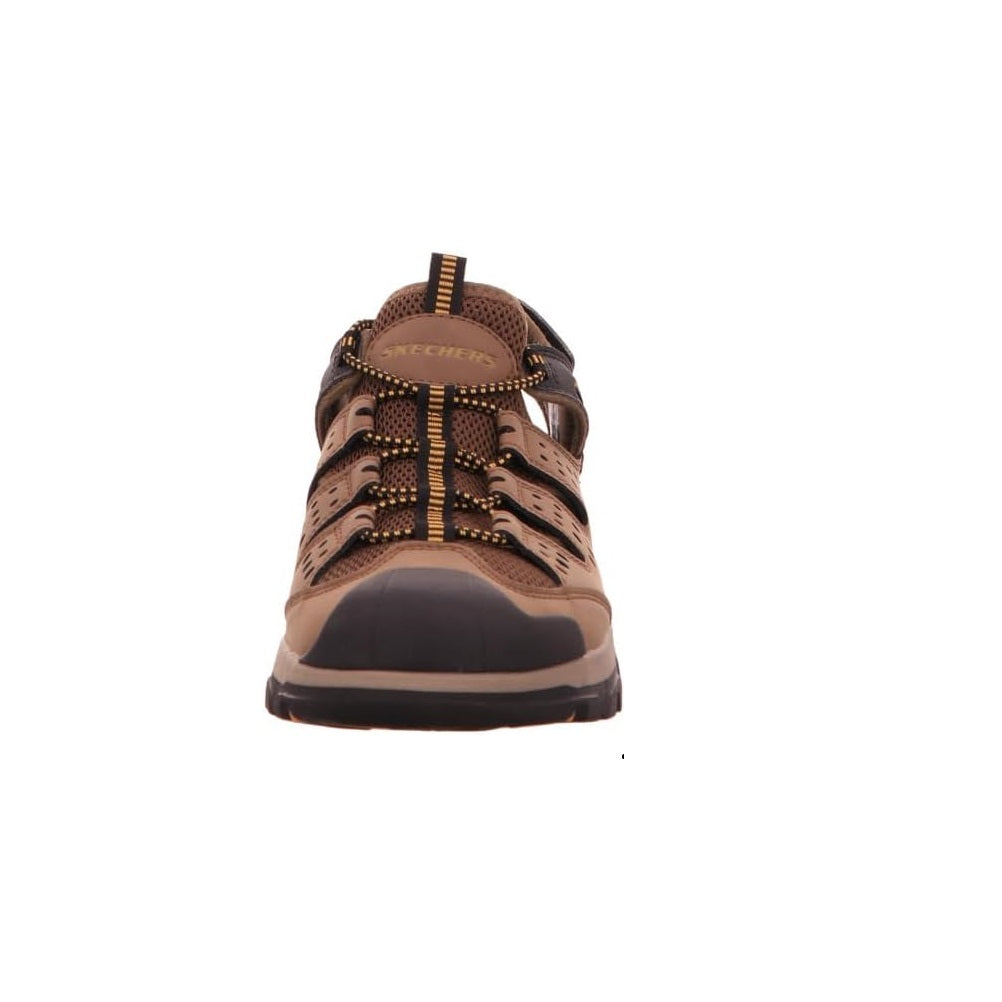 Scarpe da Uomo - SKECHERS Art. 205113BRBK BROWN BLACK Sandali