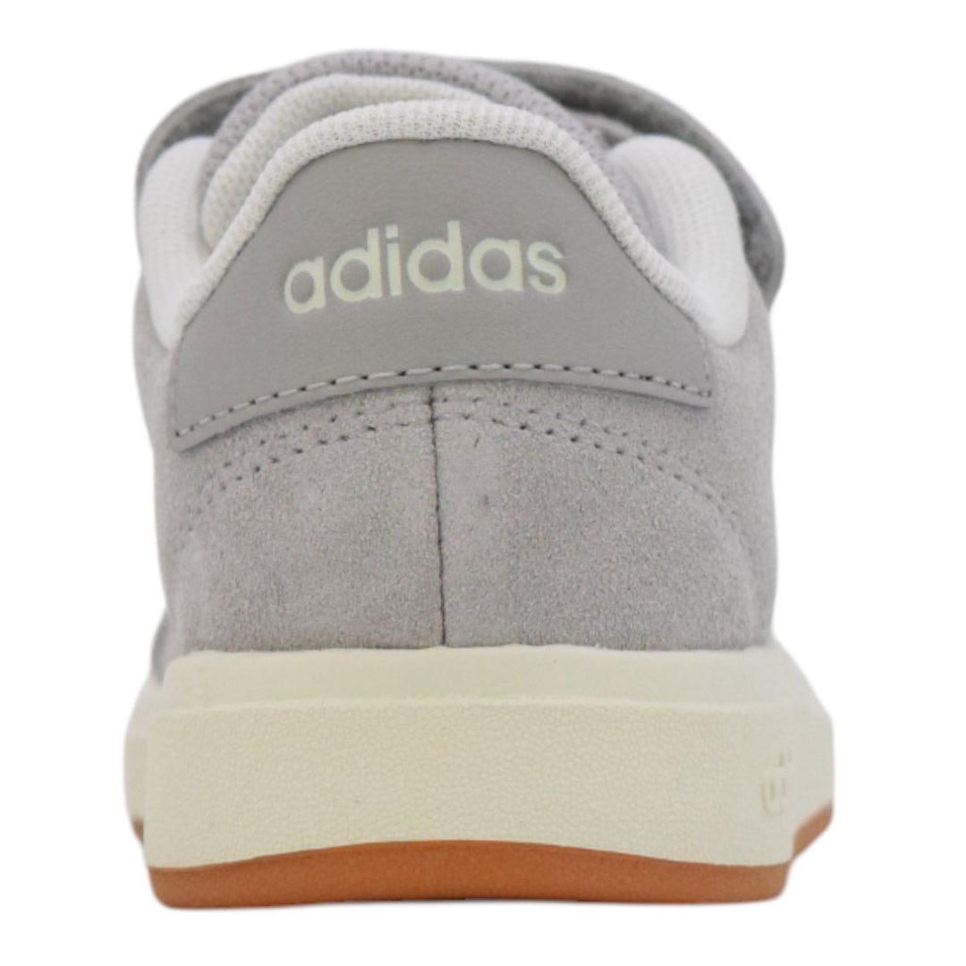 Scarpe Unisex Bambino- ADIDAS Art. GRAND COURT JP5897 GREY Scamosciato Sneakers