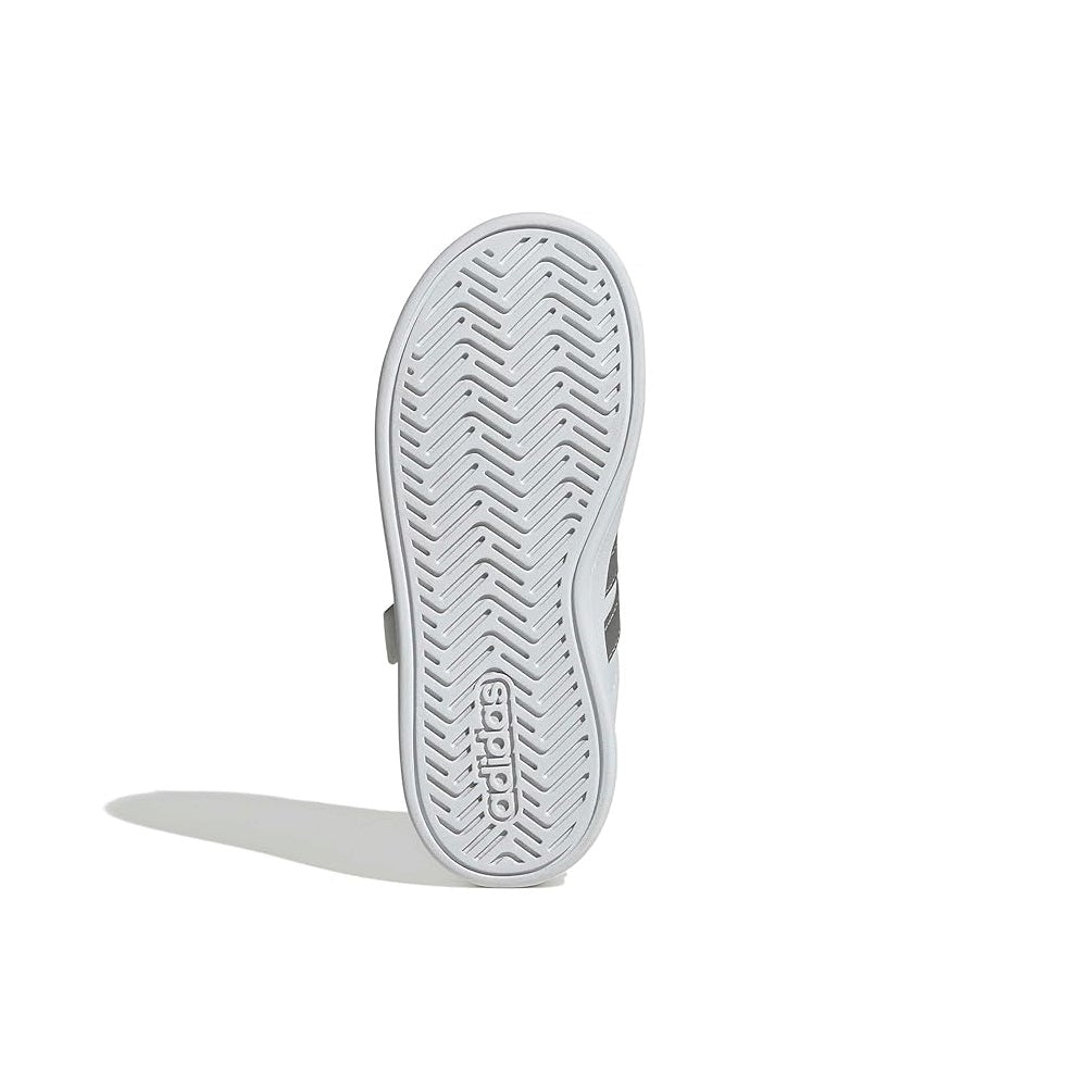 Scarpe Unisex Bambino- ADIDAS Art. GRANDCOURT3 JP9368 WHITE SILVER Sneakers
