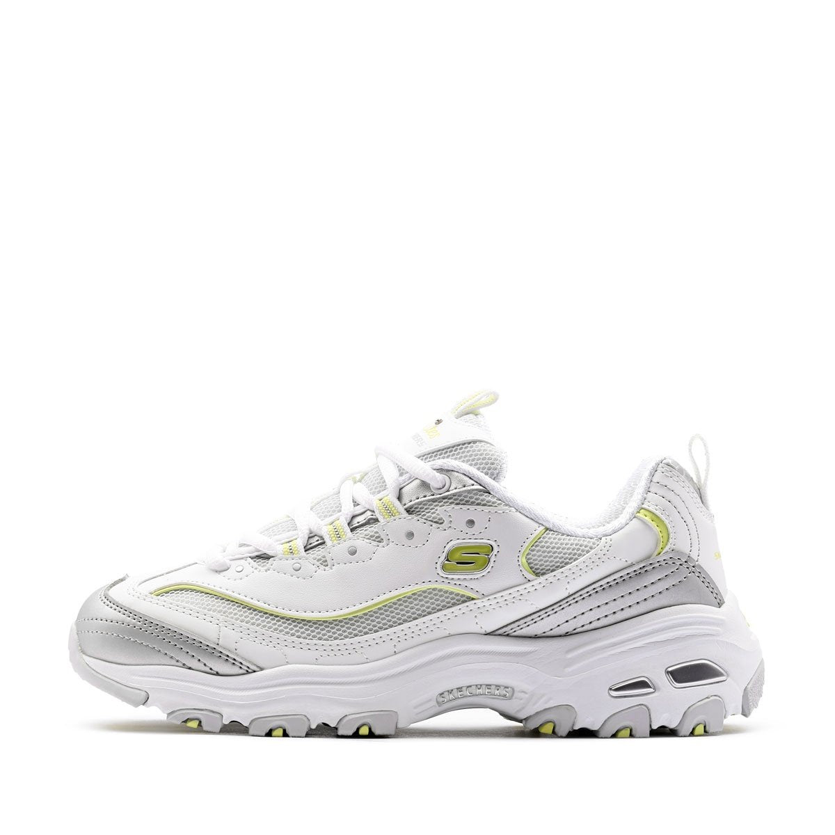 Scarpe da Donna - SKECHERS Art. 150246WSLM WHITE SILVER Sneakers