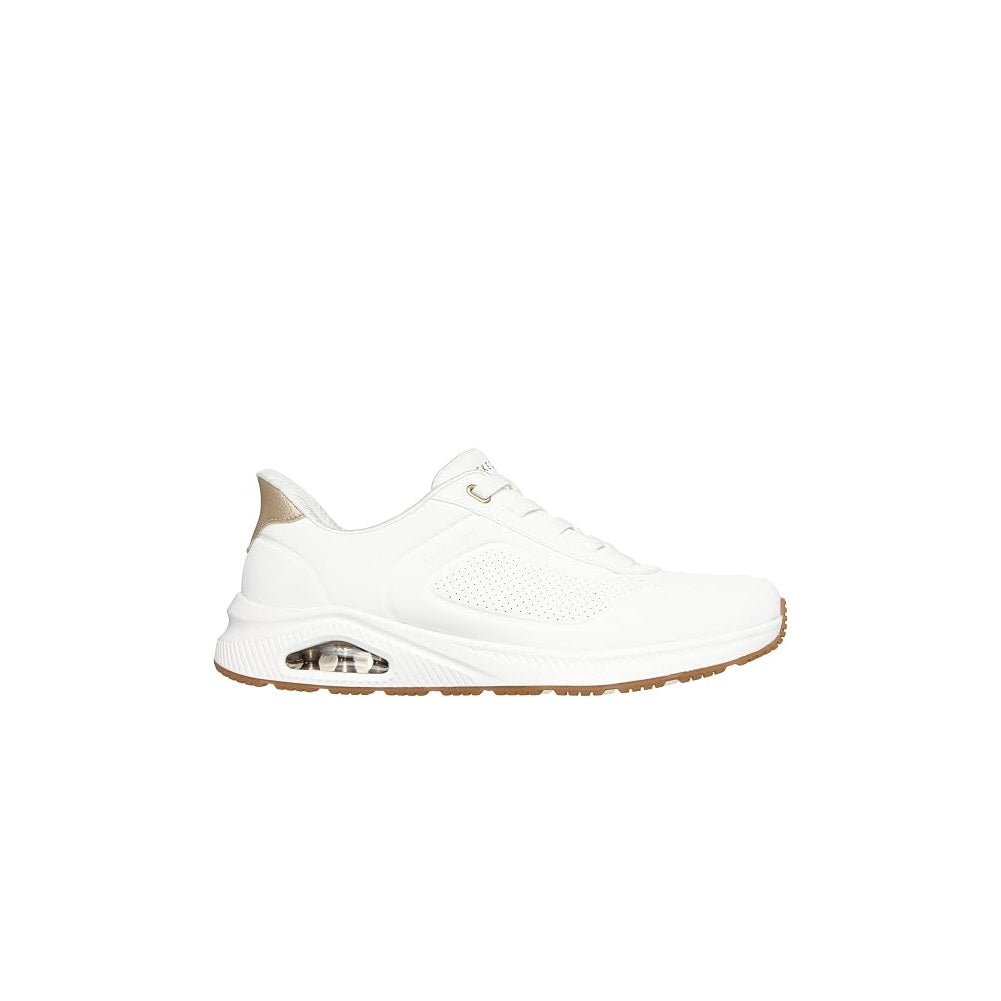 Scarpe da Donna - SKECHERS Art. 190177WHT WHITE Sneakers ARCH FIT SLIP INS