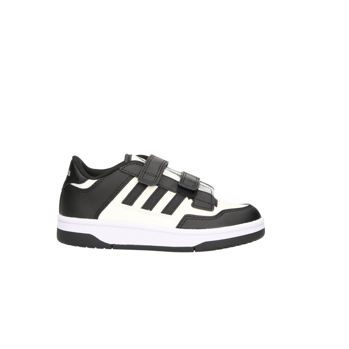 Scarpe da Bambino ADIDAS Art. RAPID COURT JP7654 BLACK WHITE Sneakers