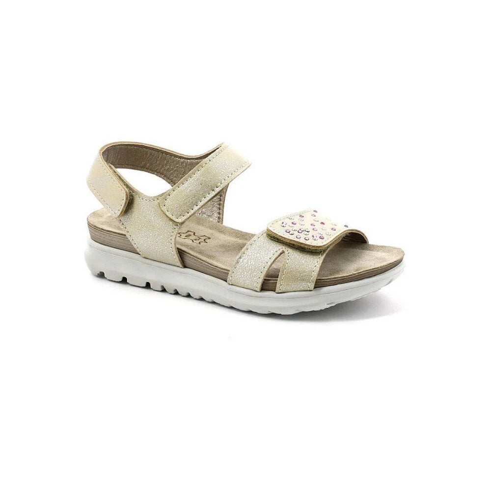 Scarpe da Bambina INBLU - Art. TJ10 SABBIA Sandali con strappo