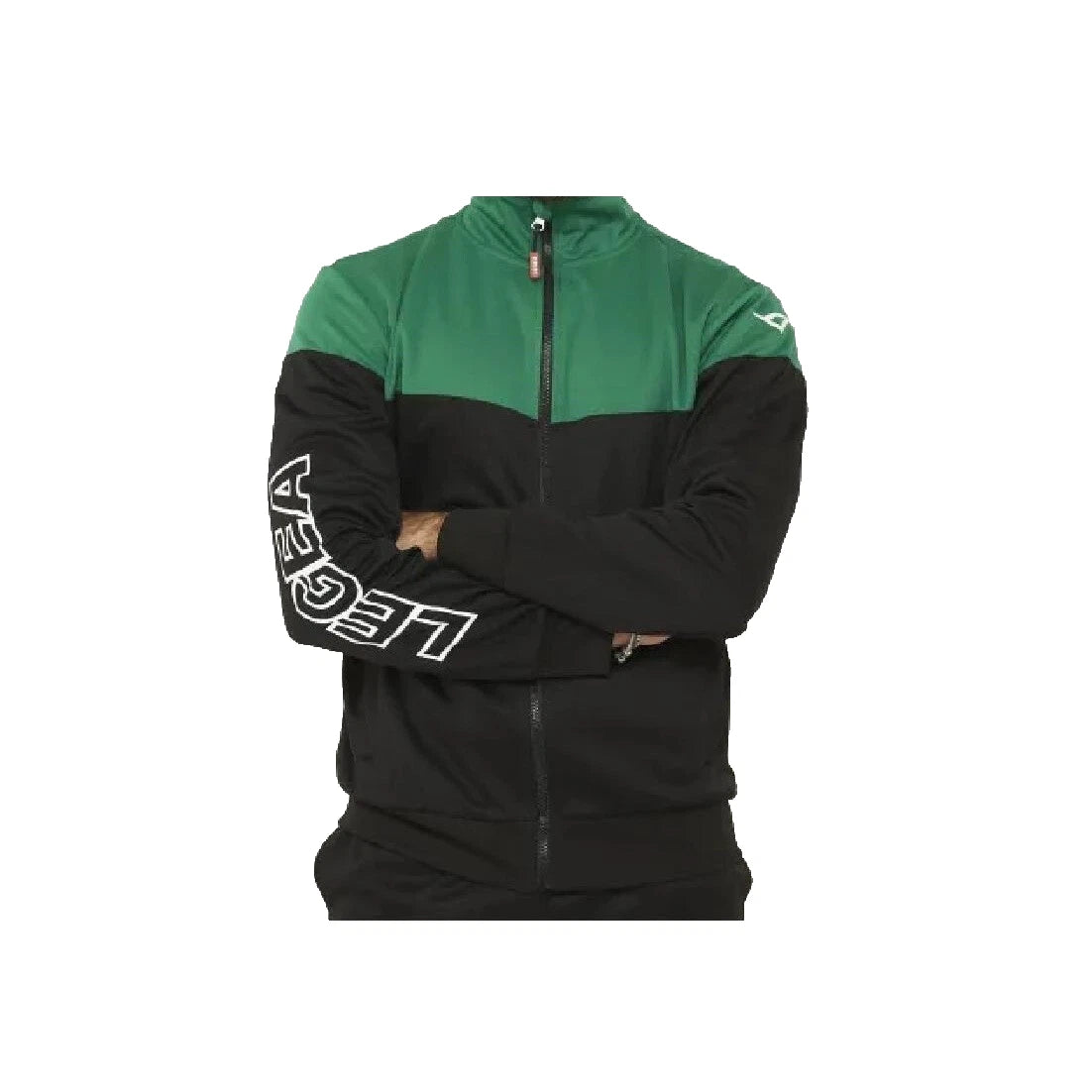 TUTA Unisex Adulto- LEGEA Art. ONTARIO BLACK DK GREEN Fitness