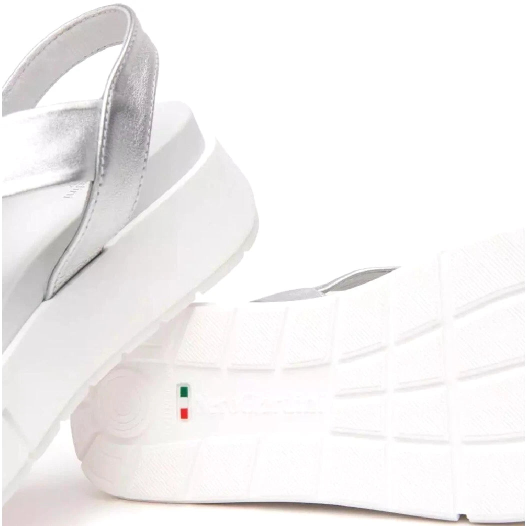 Scarpe da Donna - NERO GIARDINI Art. E513697D 700 ARGENTO Sandali