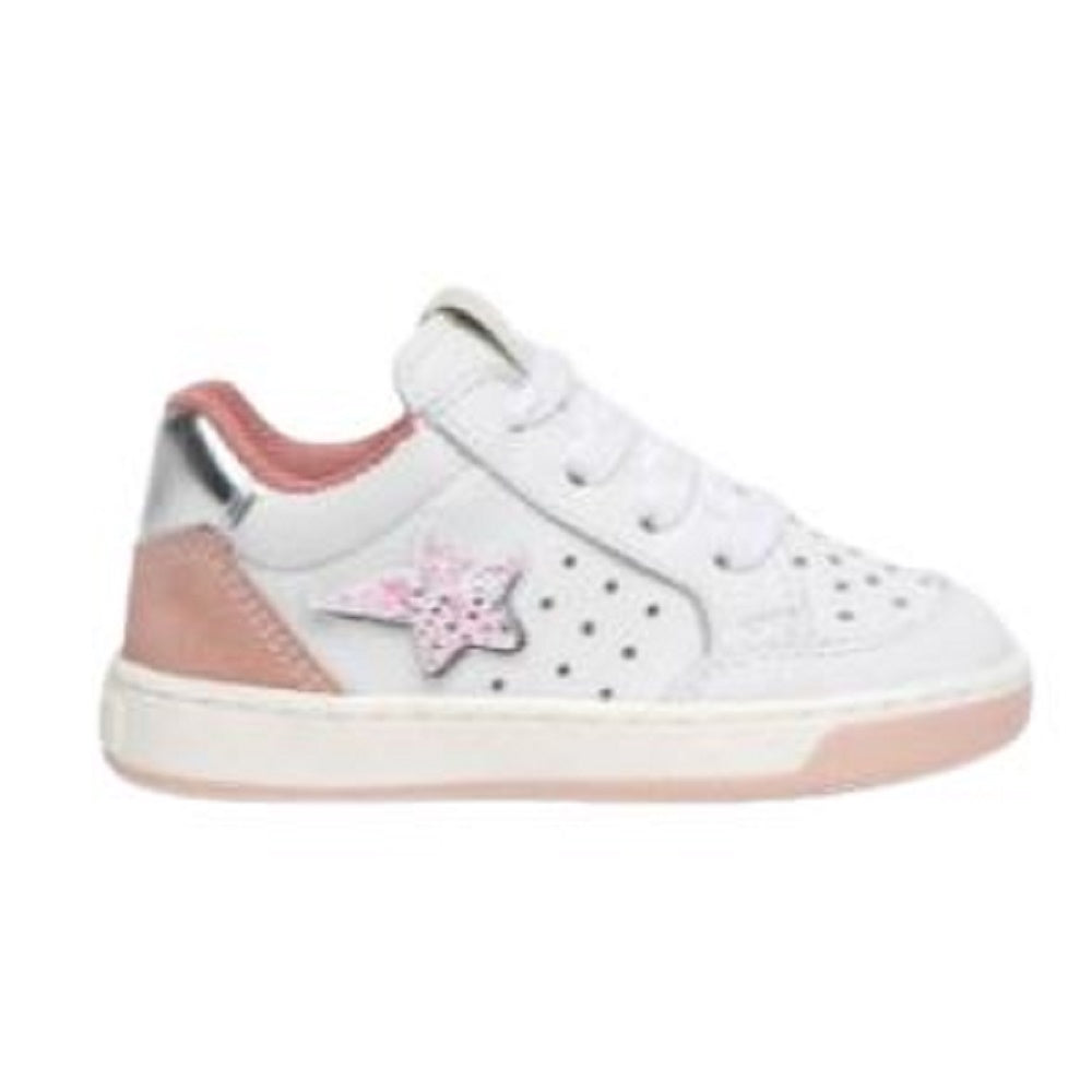 Scarpe bambina NERO GIARDINI - art. E222112F 707 BIANCO ROSA sneakers