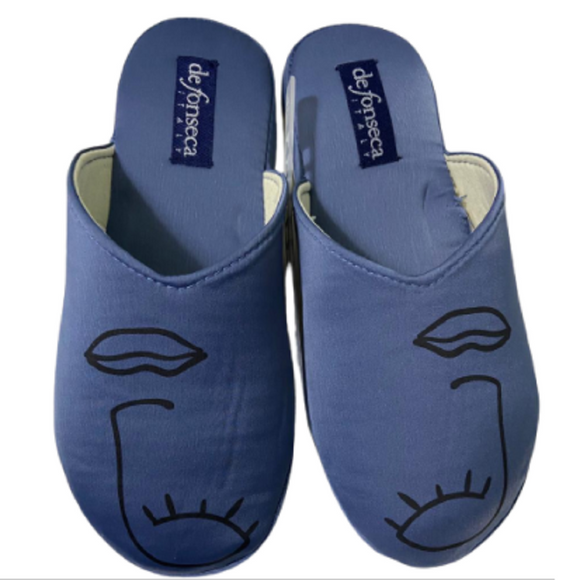 Pantofole da Donna DE F0NSECA  art. DE.VERONA EW844  colore blu