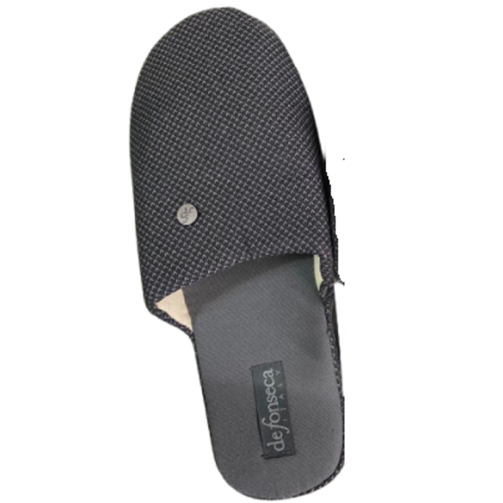 Scarpe da uomo DE FONSECA - art. DE.ROMA TOP EM741 GRIGIO pantofola