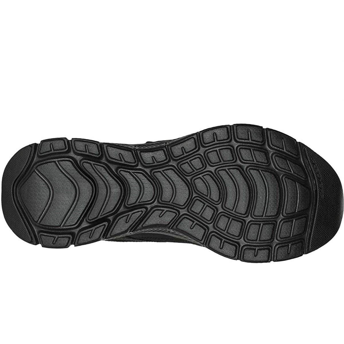 Scarpe da Uomo - SKECHERS Art.232578BBK NERO sneakers con doppio strappo