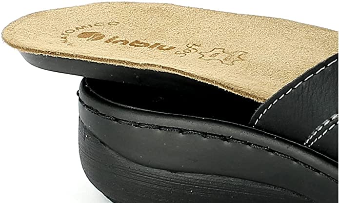 Scarpe da Donna INBLU art. PB20 NERO sandali chiusura a strappo confort plantare estraibile