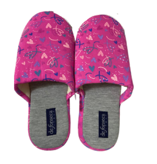 Scarpe da donna DE FONSECA - art. DE.ROMA TOP EW816 FUXIA pantofola