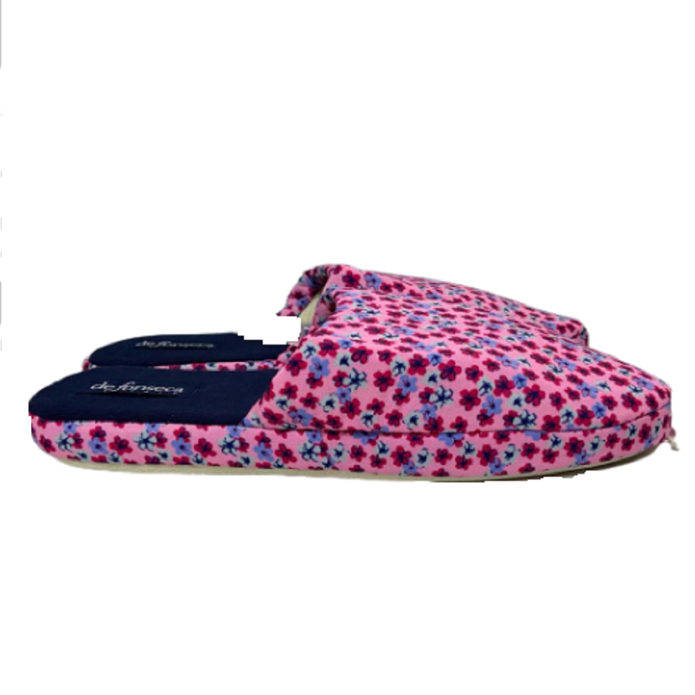 Scarpe da donna DE FONSECA - art. DE.ROMA TOP PW01 BLU ROSA pantofola