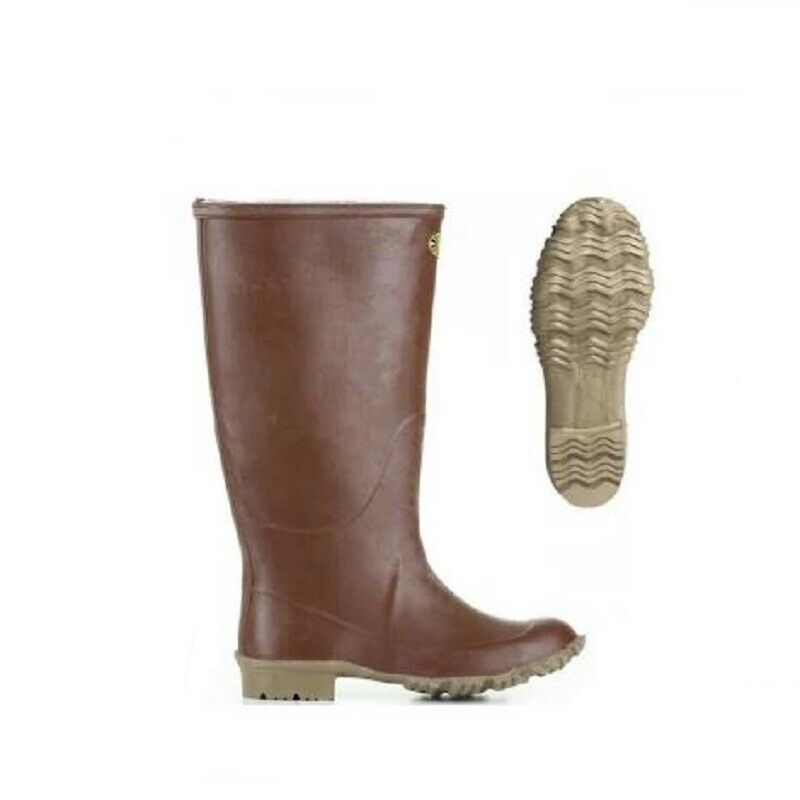 Stivali da lavoro SUPERGA - Art. PADUS 7266 Colore marrone ginocchio in gomma