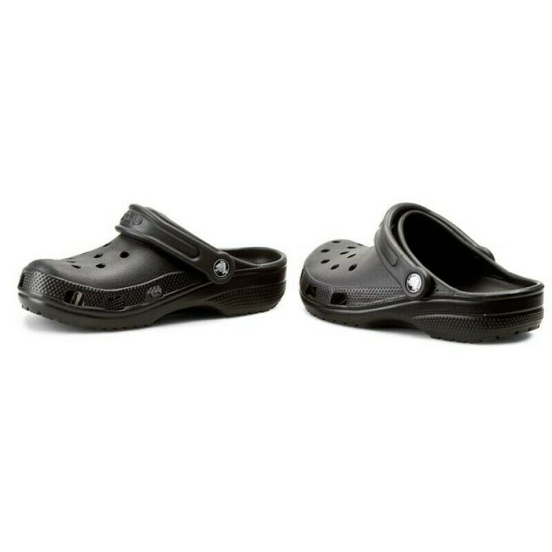 Scarpe Unisex CROCS- Art. 10001/BLK NERO sabot in gomma