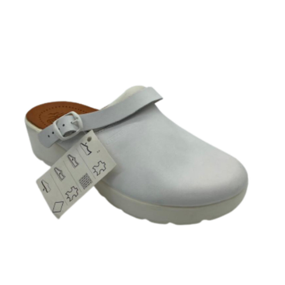 Scarpe da donna FLY FLOT 12036 BIANCO sabot professionale