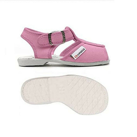 Scarpe bambina Superga - Art. 1200 COTJ sandali rosa in tela casual