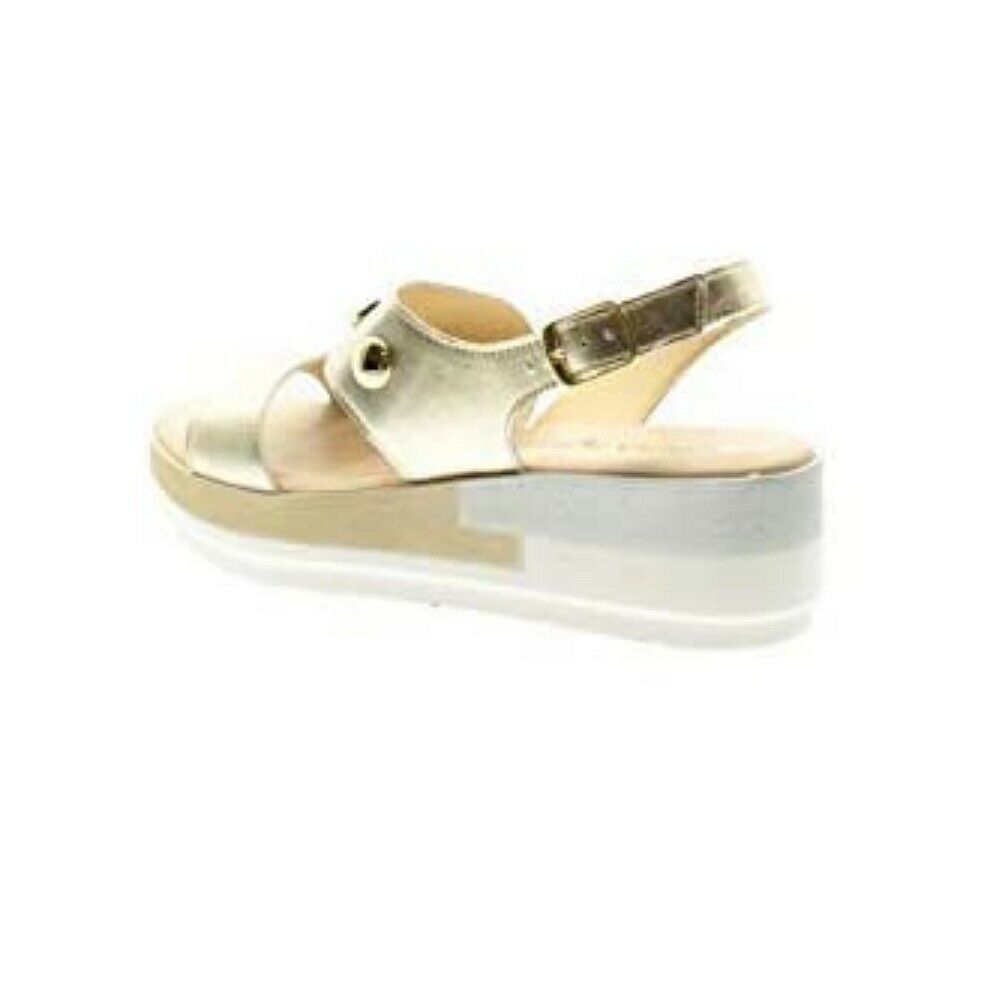 Scarpe da donna Cinzia Soft - Art. MI253015L 003 PLATINO sandalo con zeppa bassa