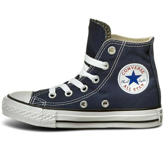 Scarpe junor Converse - Art. 3J233C sneakers in tela alta blu casual