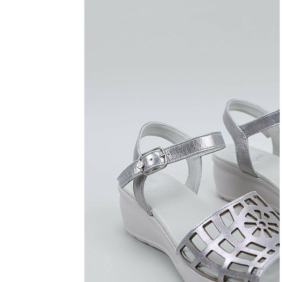 Scarpe da donna CALLAGHAN - ART.26605 GRIGIO sandali zeppa bassa confort