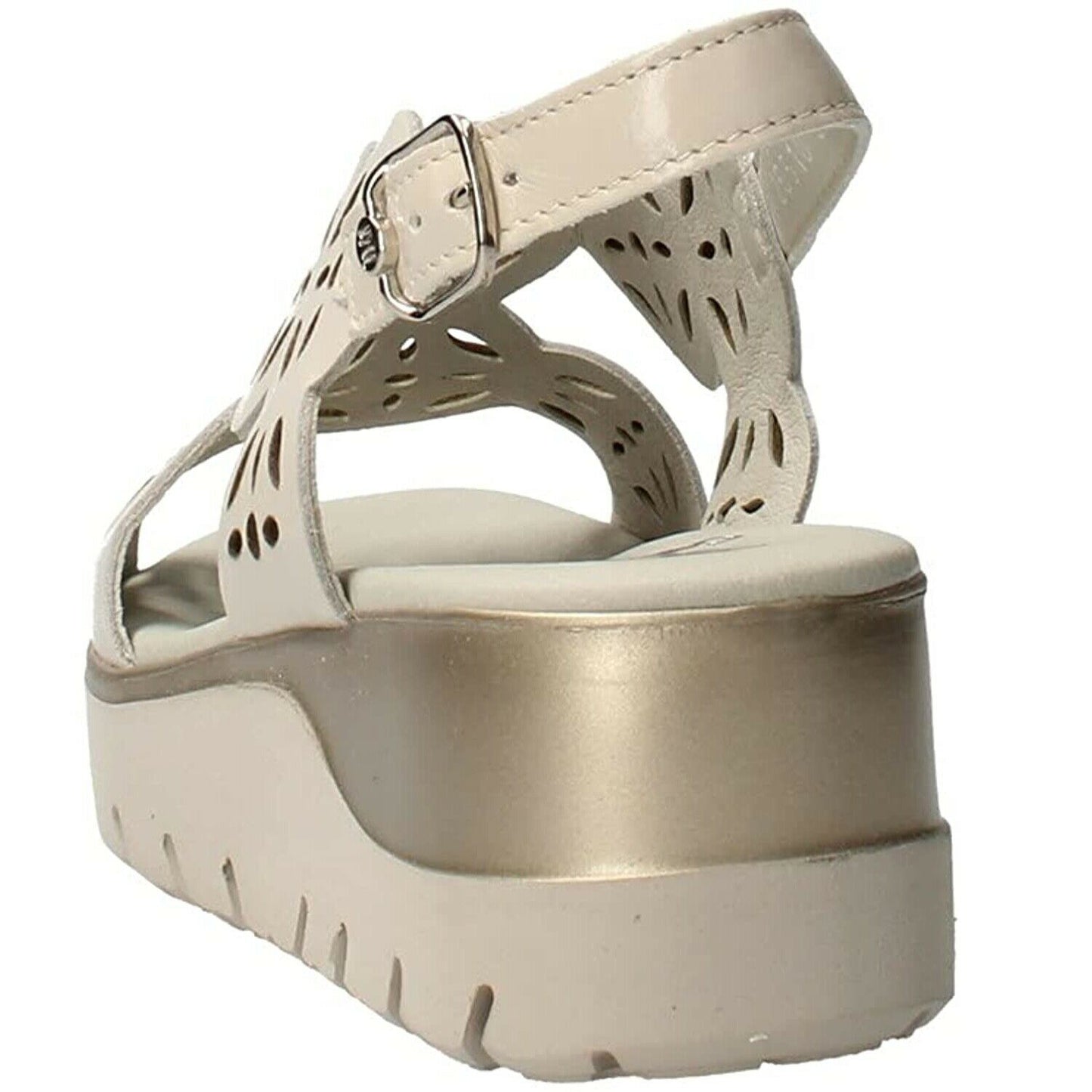 Scarpe da Donna CALLAGHAN - Art. 26510 MALORY( BEIGE) Sandali zeppa media