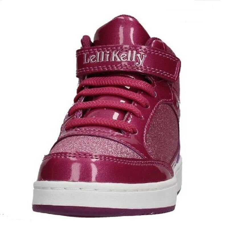 Scarpe bambina LELLI KELLY - Art. LK6828 -sneakers porpora vernice casual