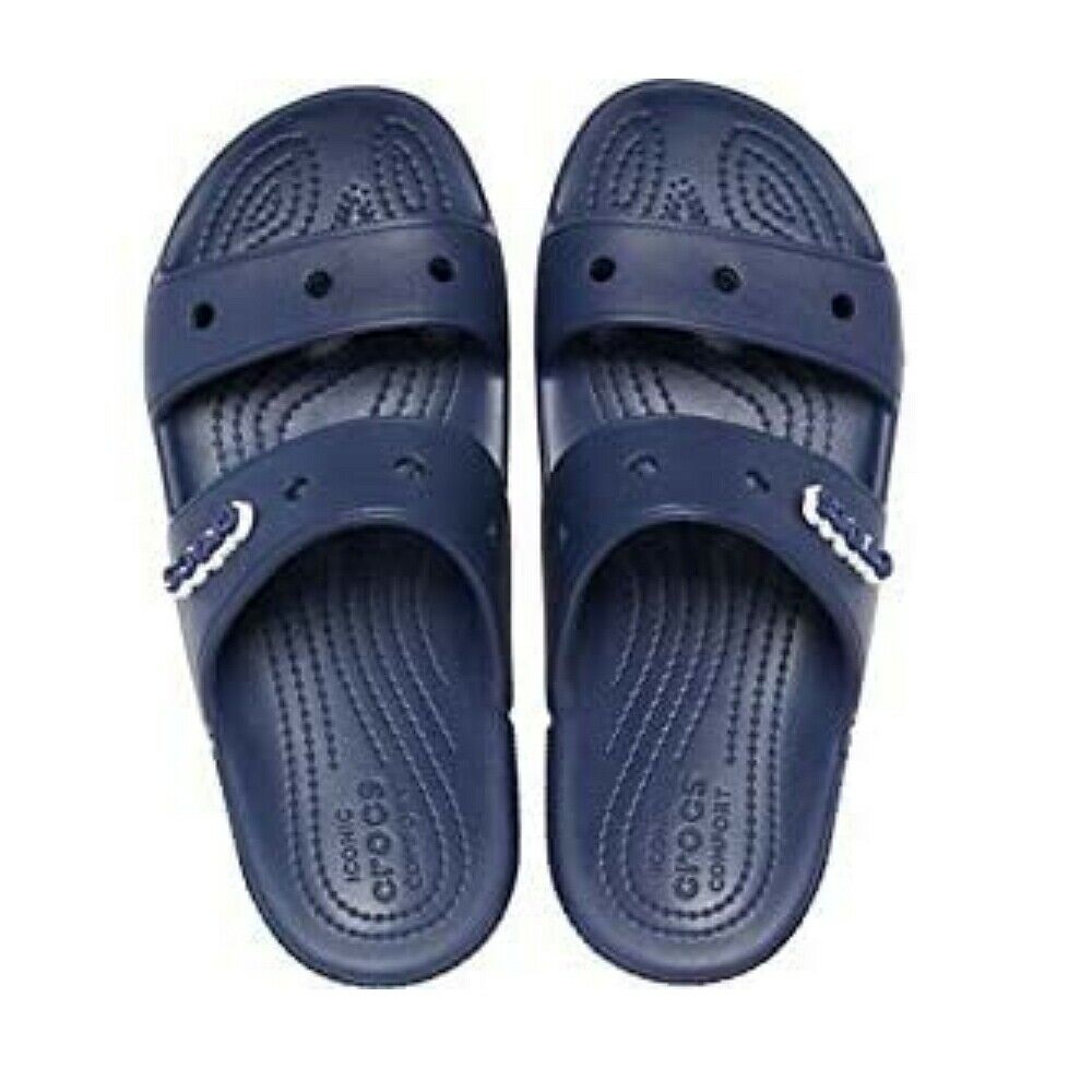 Scarpe Unisex Adulto- CROCS Art. 206761/NAV NAVY ciabatte mare/piscina