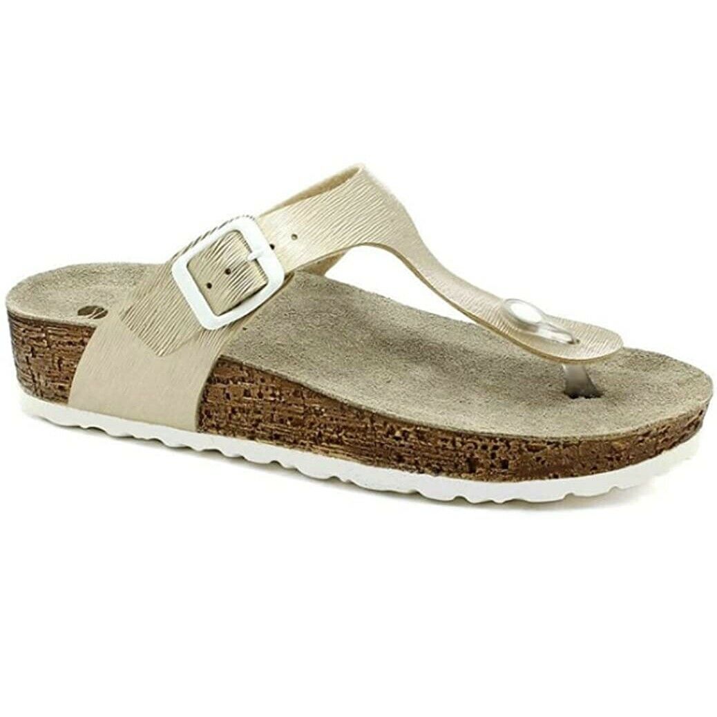 Scarpe da donna INBLU - Art. NM20 PLATINO infradito casual