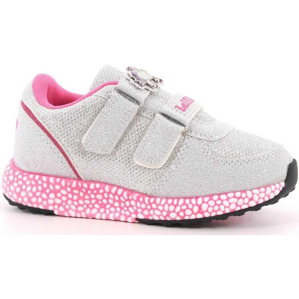 Scarpe da bambina LELLI KELLY - Art. LK7870 ARGENTO sneakers casual strappo