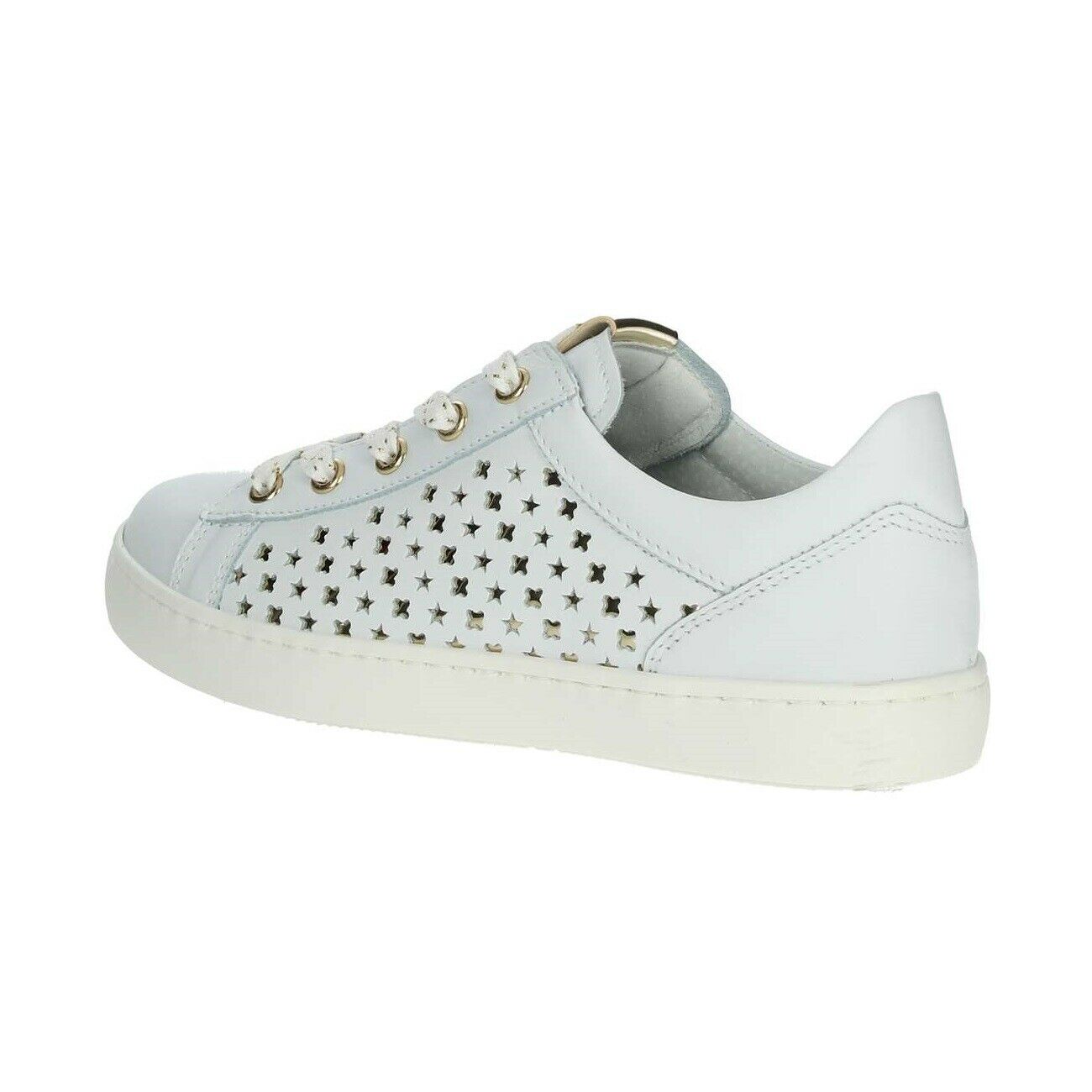 Scarpe da bambina Nero Giardini - Art. P930850F /707 BIANCO sneakers traforate