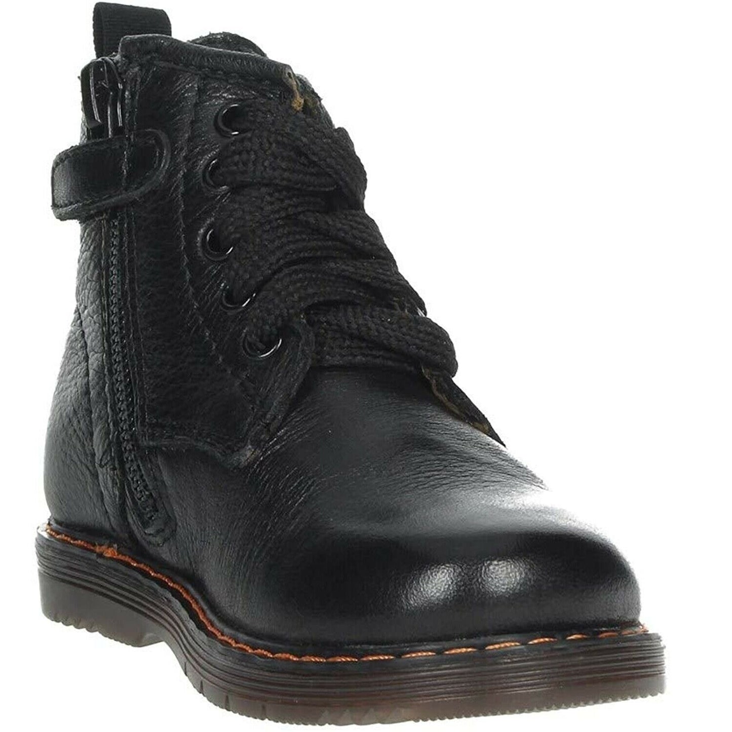 Scarpe Unisex Bambino GRUNLAND - Art. PP0255-88 NERO stivaletti