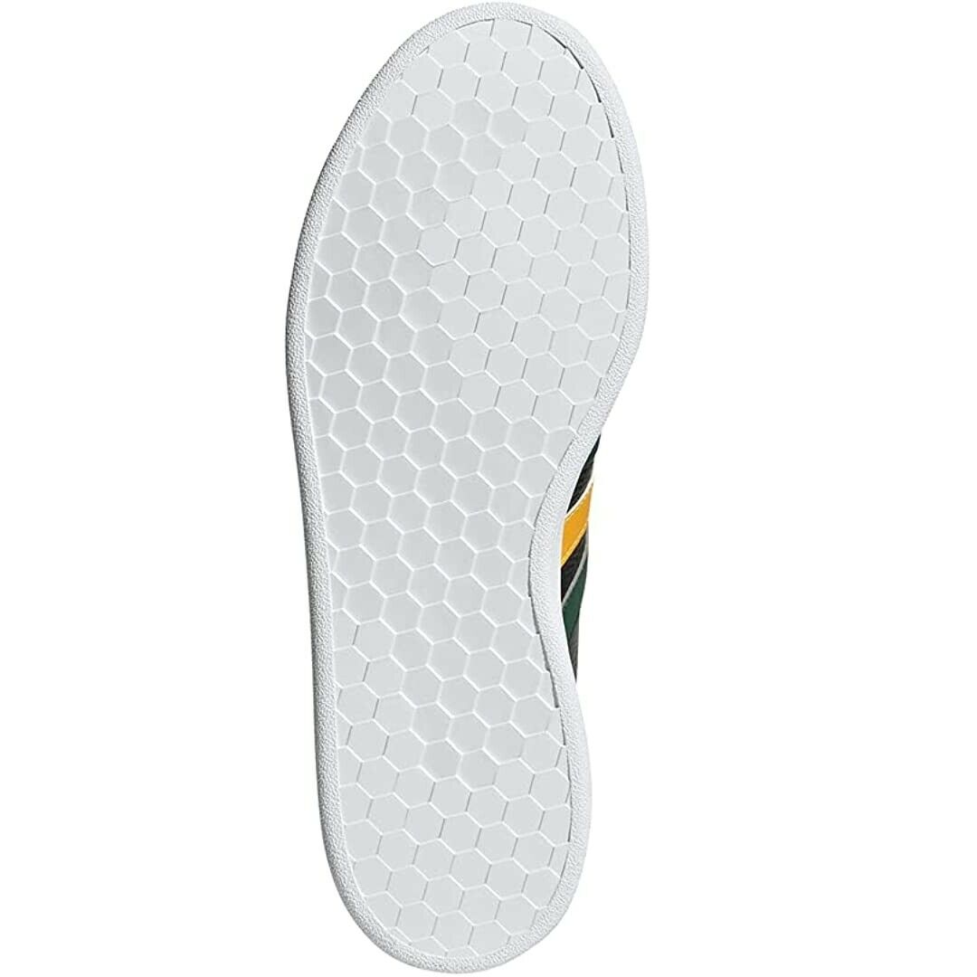 Scarpe sportive da Uomo Adidas - Art. GRAND COURT SE H02030 SNEAKERS NERO VERDE SENAPE -