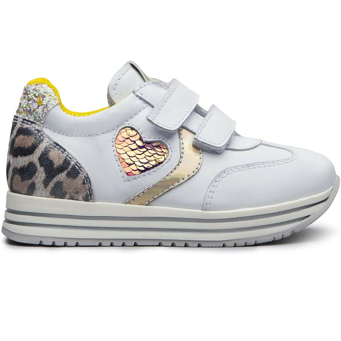 Scarpe bambina Nero Giardini - Art. E121670F 707 BIANCO SNEAKERS