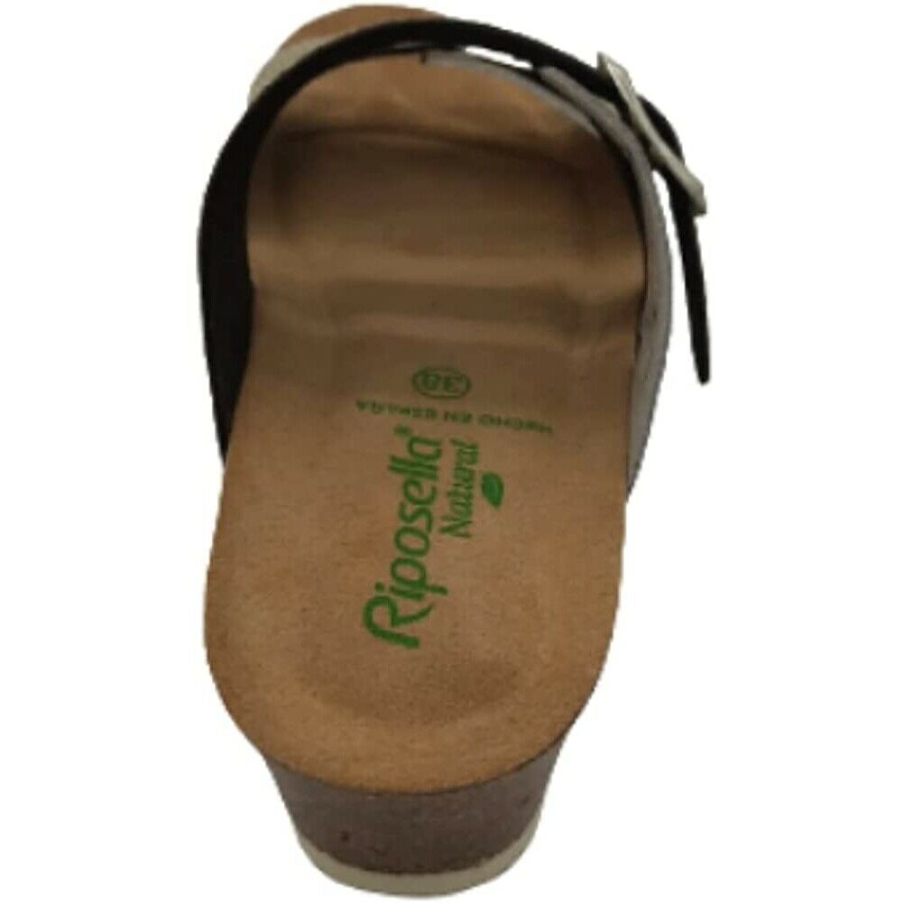 Scarpe da Donna RIPOSELLA - Art. 29614 PLATINO ciabatte massimo comfort