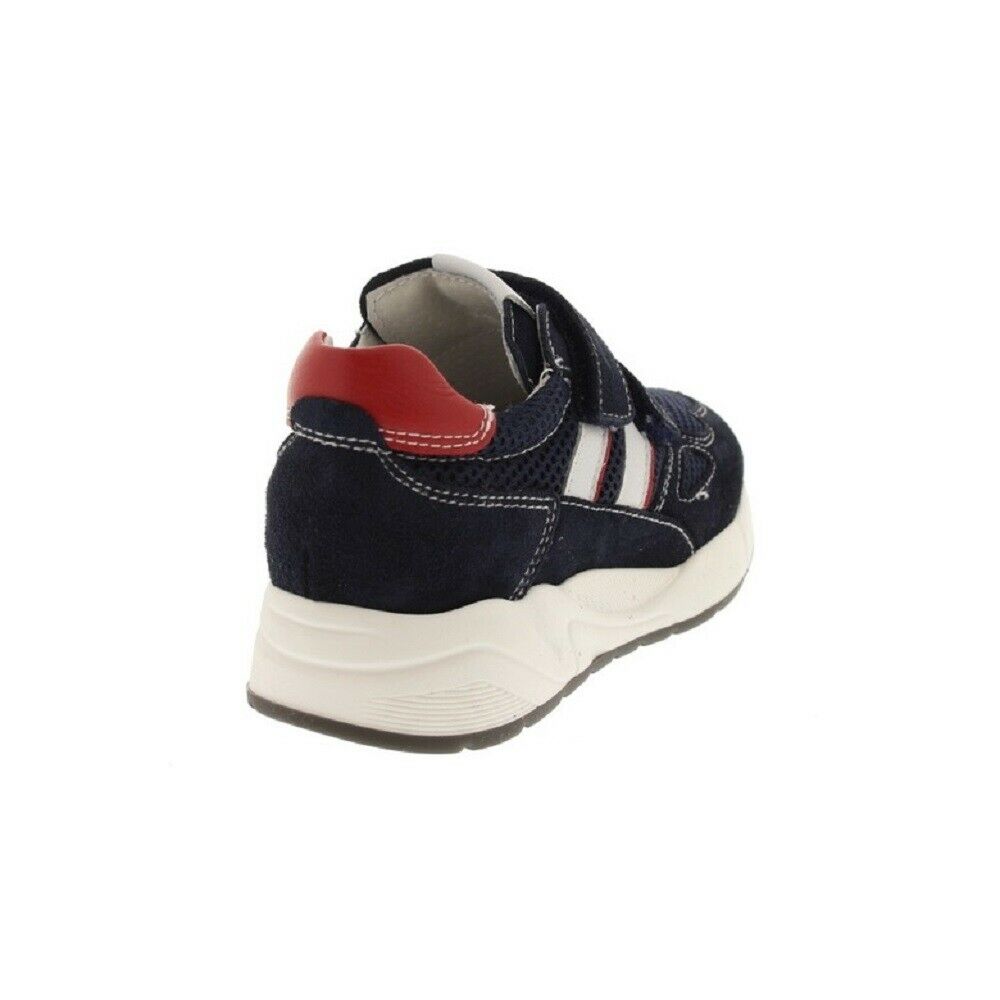 Scarpe da Bambino Nero Giardini - Art. E033790M 207 BLU SNEAKERS con strappo