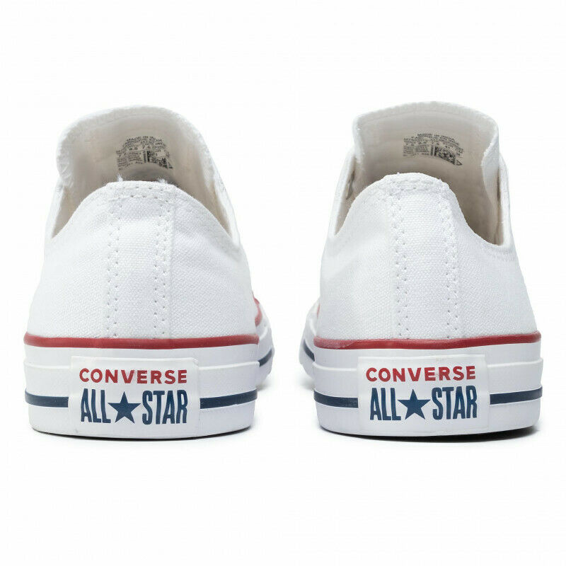 Scarpa unisex Converse - Art. M7652C - sneakers bianca bassa allacciata