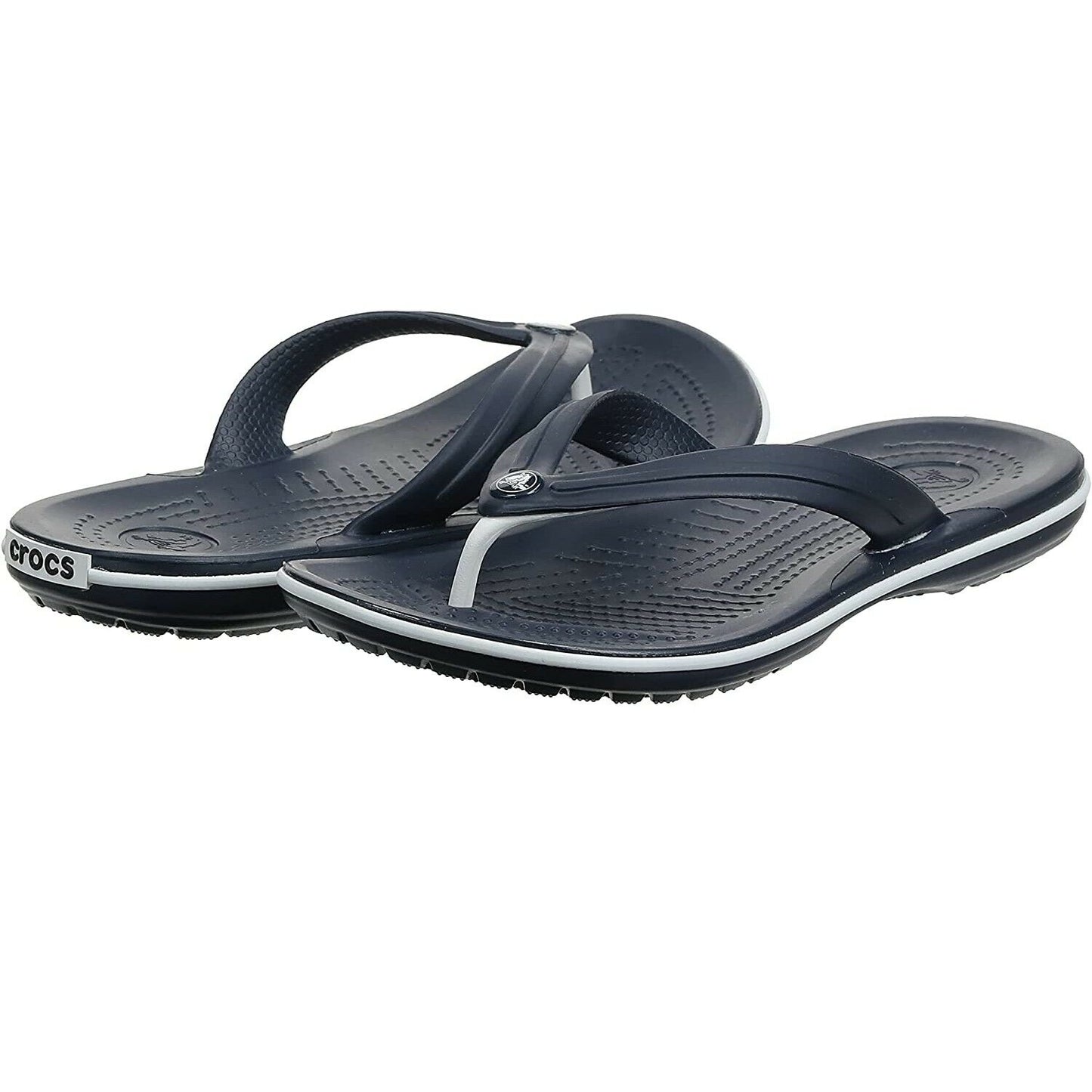 Scarpe da Uomo CROCS - Art. 11033/NAV NAVY infradito mare/piscina gomma