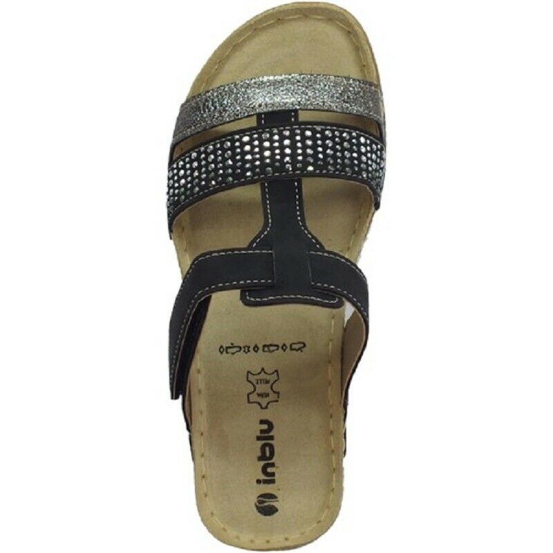 Scarpe da donna Inblu - Art. F016 NERO CIABATTA