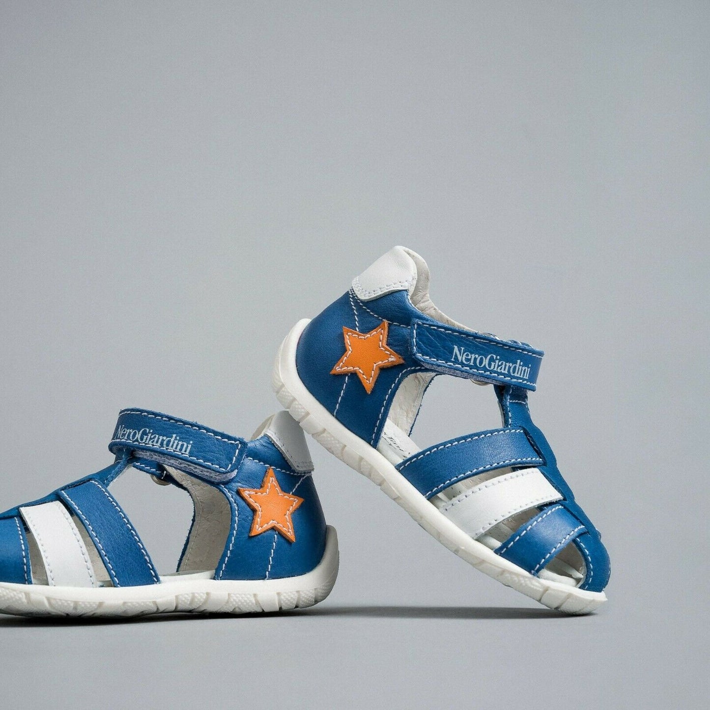 Scarpe bambino Nero Giardini - Art. E019070M 221 BLUETTE RAGNETTO SANDALO