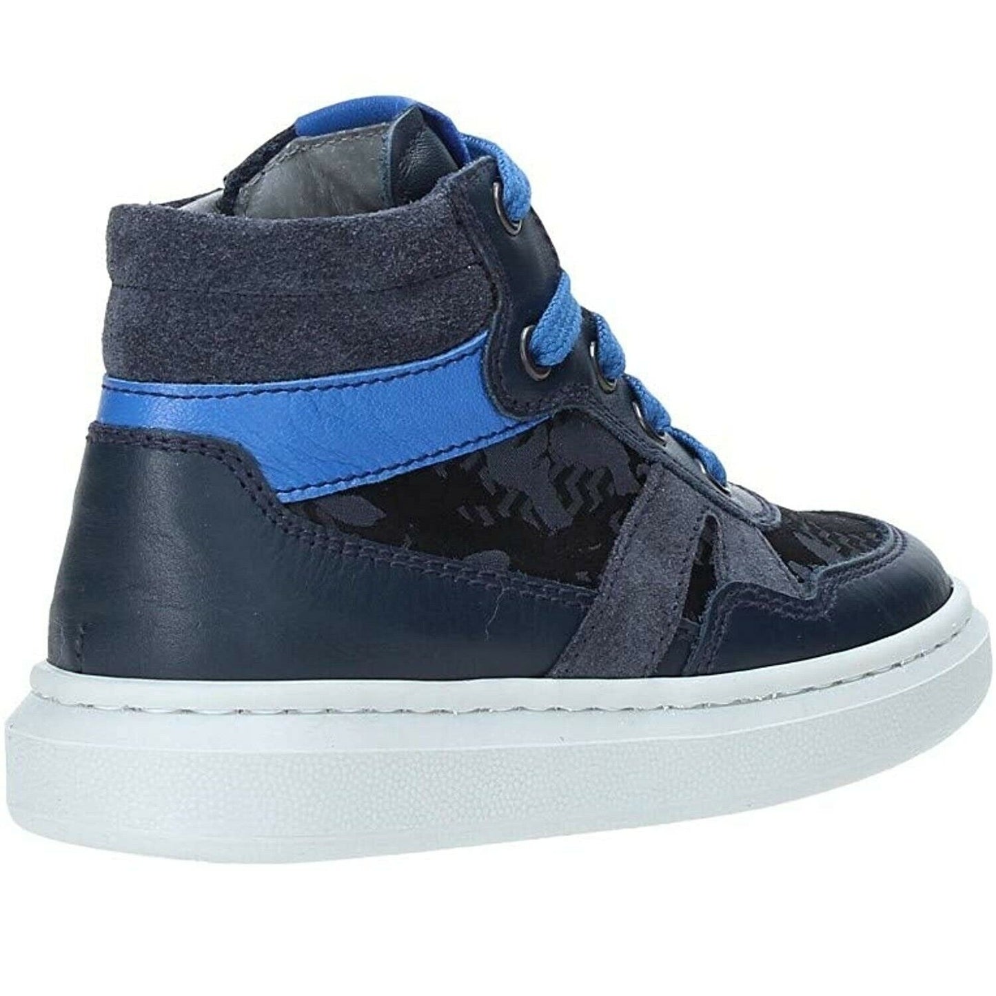 Scarpe bambino NeroGiardini - Art. A923711M COBALTO SPIGA sneakers alto