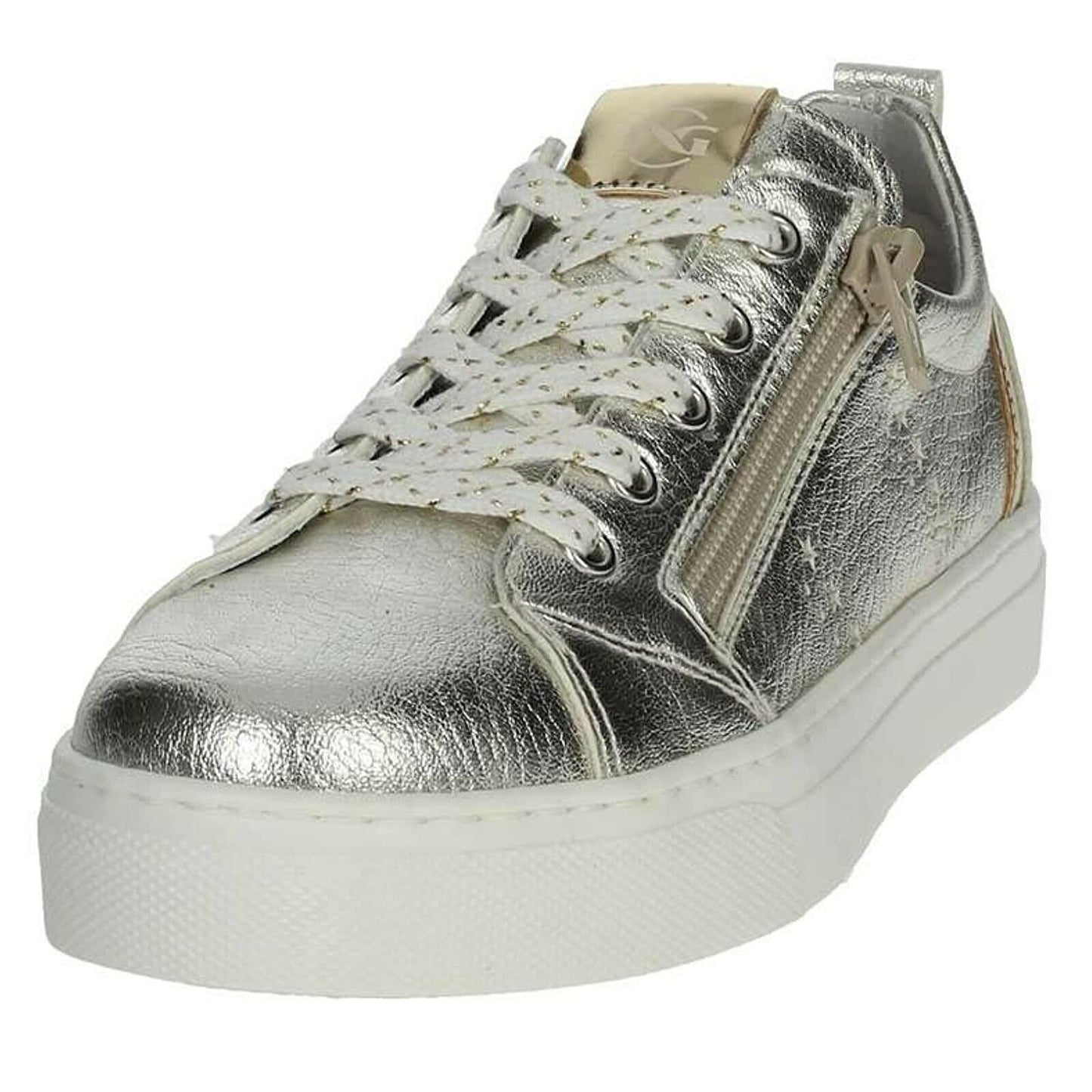 Scarpe bambina Nero Giardini - Art. P930930F 414 ORO sneakers zip laterale