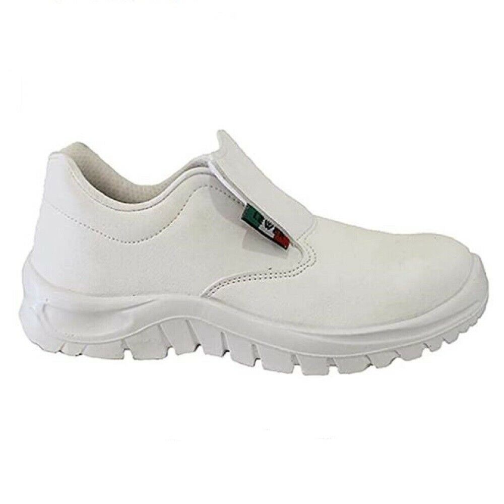 Scarpe da lavoro Unisex/Uomo LEWER Art. 3900M S2 BIANCO Antinfortunistiche basse