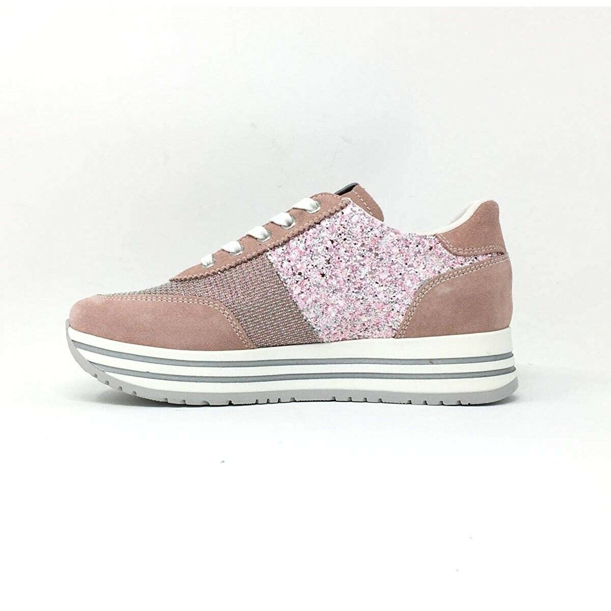 Scarpe da Donna NEROGIARDINI -Art. E131830F 429 PEONIA ROSA sneakers linea TEEN