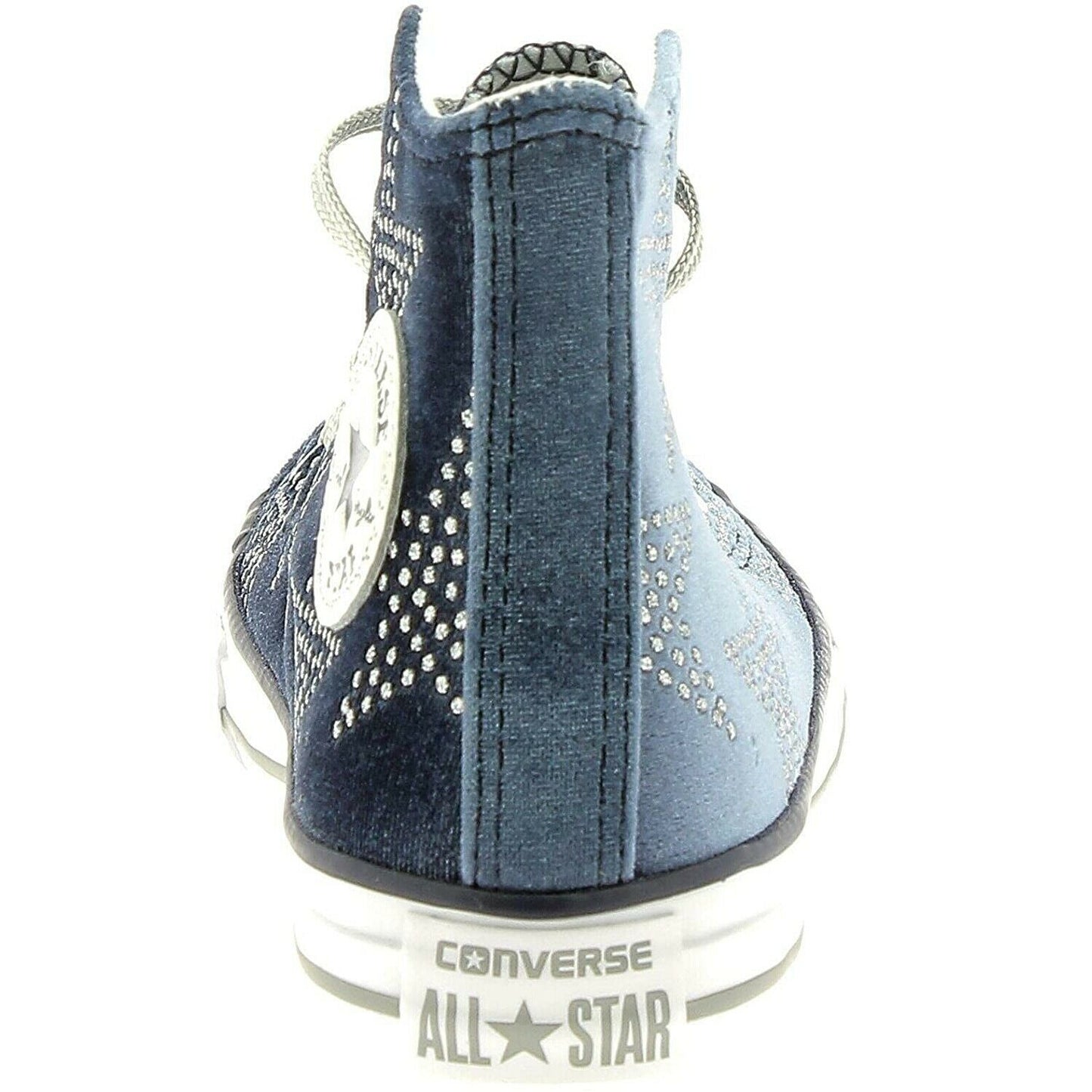 Scarpe da bambina Converse - Art. 658882C sneakers tela alta jeans sportivo